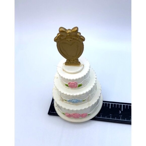 Mattel Barbie Wedding Cake dollhouse Furniture 1995 - Picture 4 of 10